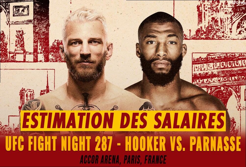 UFC Fight Night 287 - Les salaires (estimation) | Paris