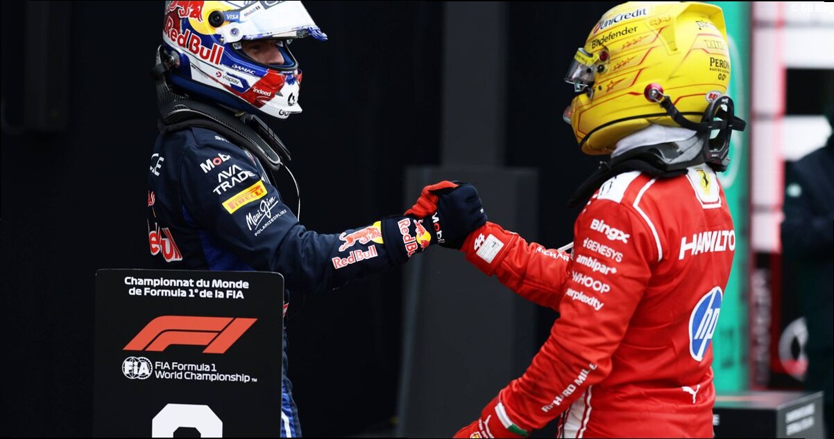 Verstappen grapt over nieuw duel met Hamilton: 'Geen probleem met rood'