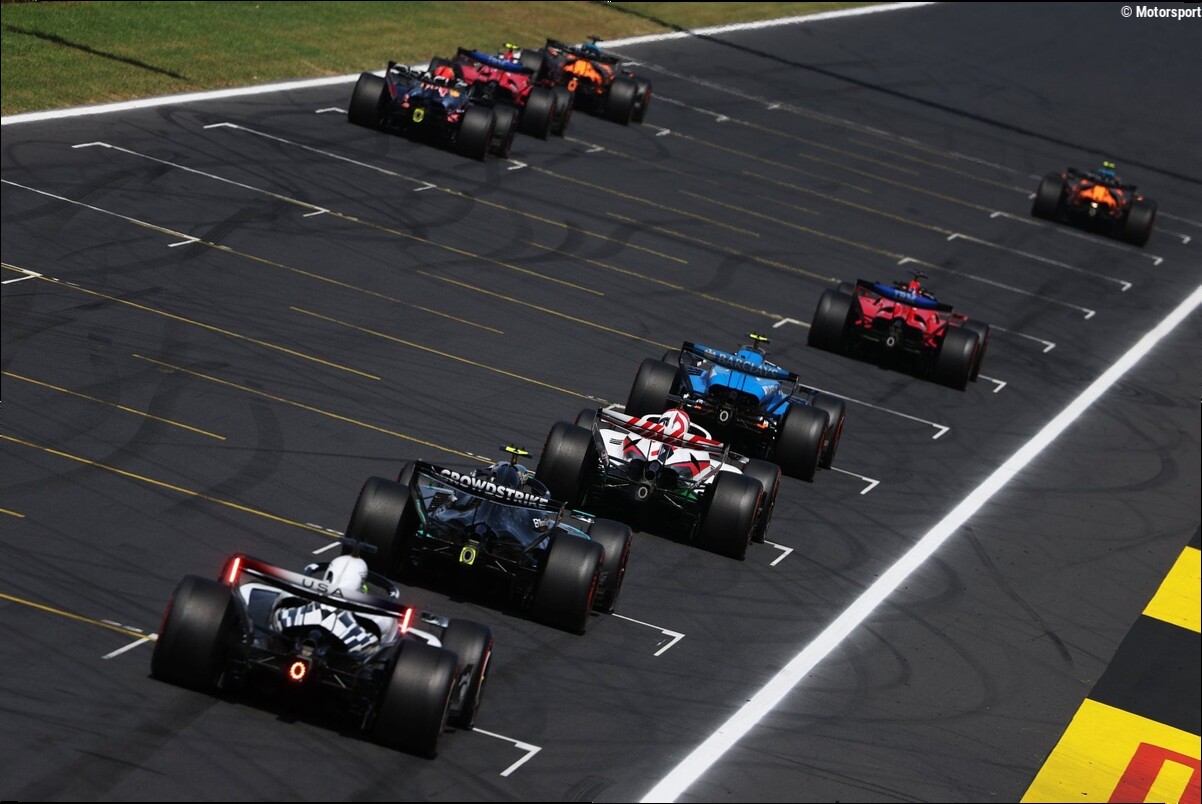 Así es la parrilla de la F1 en Monza tras las sanciones: filas y posiciones