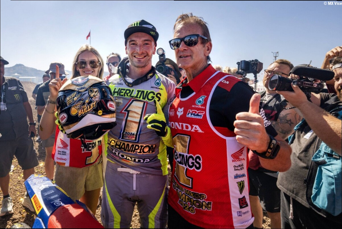 NEWSFLASH – Jeffrey Herlings wins 2026 MXGP World Championship
