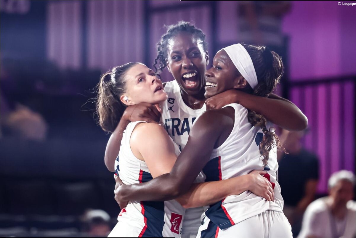 L'équipe de France féminine de basket 3x3 remporte la Women's Series, premier trophée de l'été