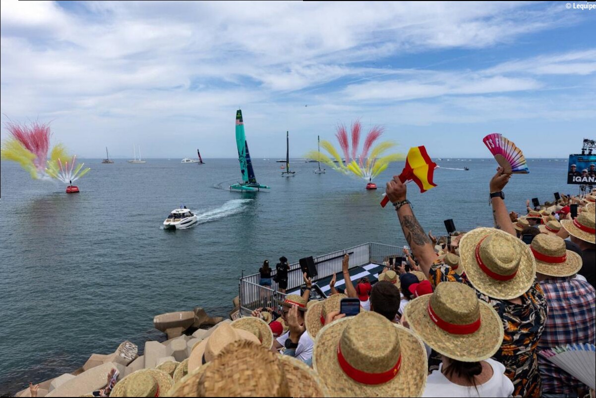 Les Etats-Unis remportent l'étape de Sail GP de Valence, la France finit avant-dernière