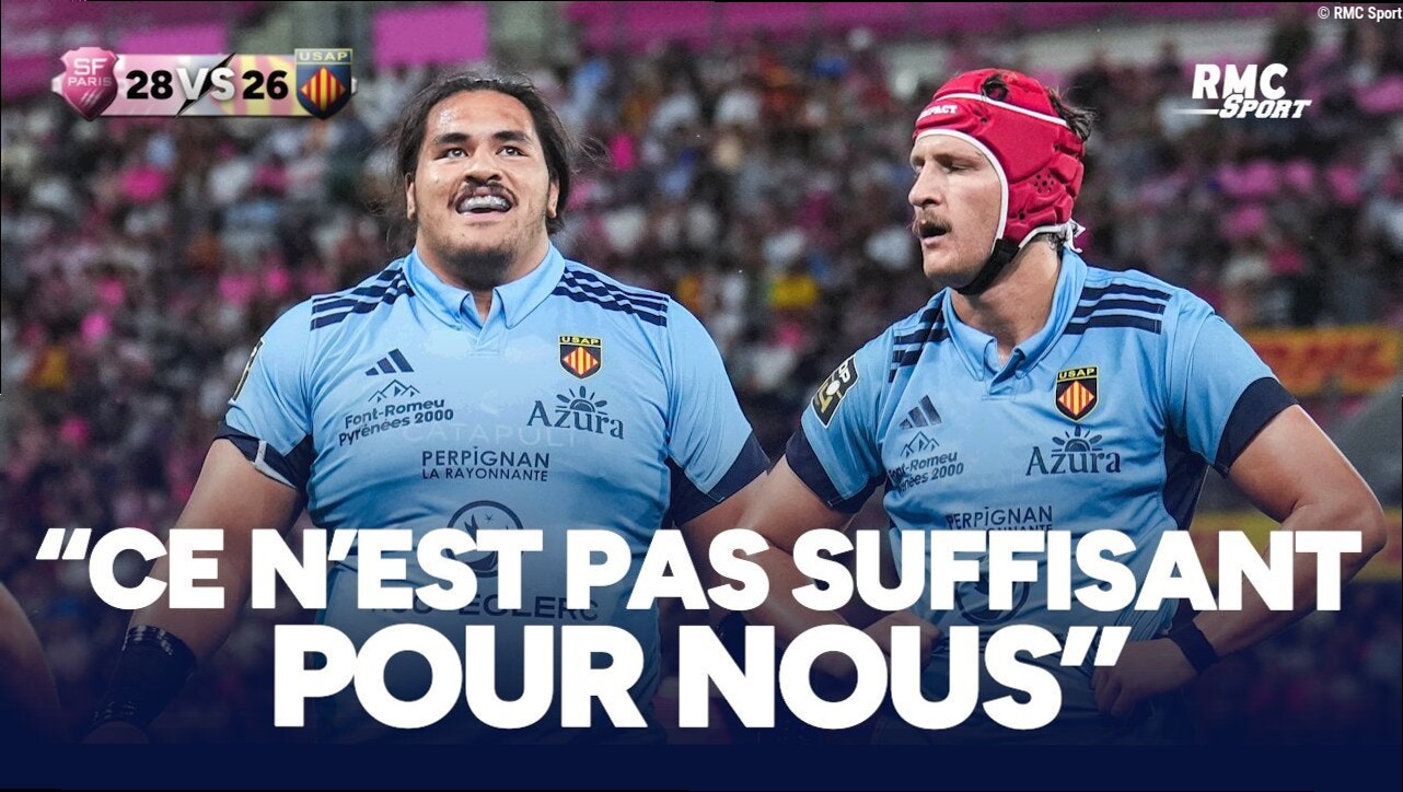 Stade Français 28-26 USAP: "On voulait vraiment se tester", souligne Laurent Labit après la presque rémontée de Perpignan à P
