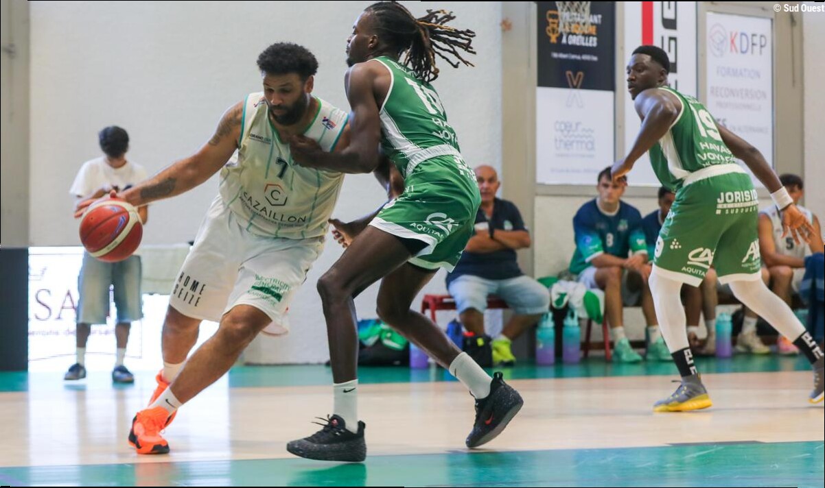 Basket-ball : Cédric Mansaré offre la victoire à l'Adour Dax au buzzer face à l'ESMS dans le derby landais de Nationale 2