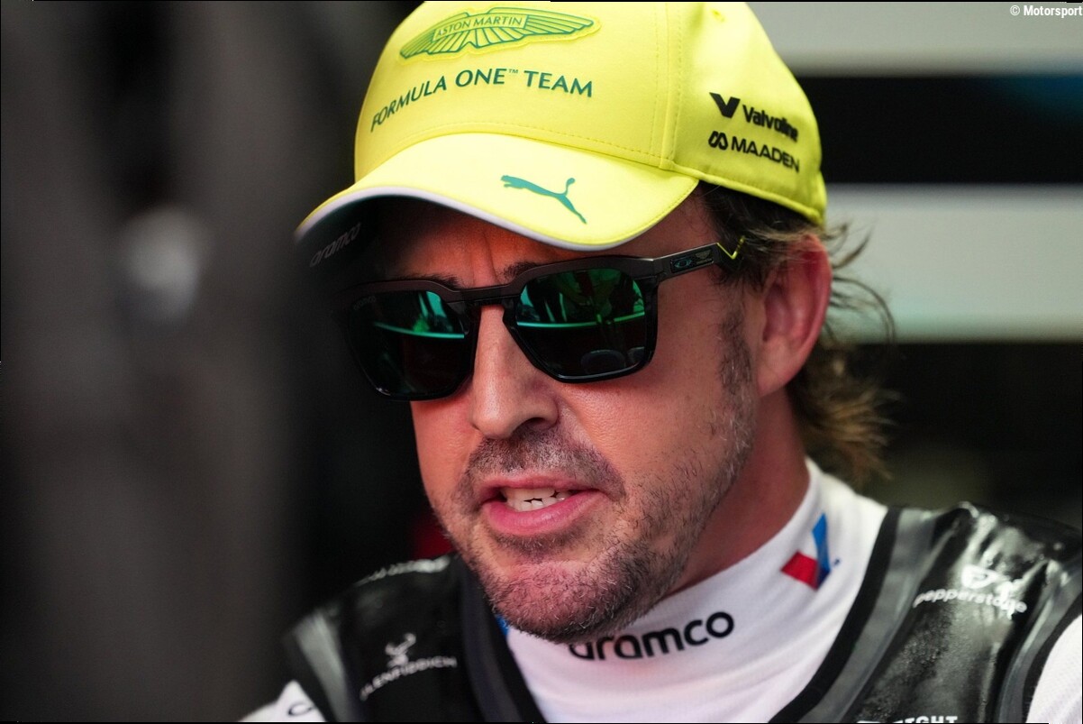 Alonso explica su abandono en Monza: "Algo se sintió extraño, quizá la suspensión"