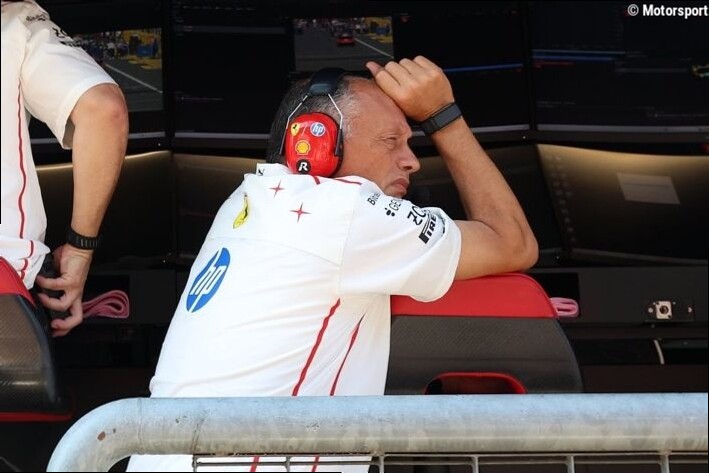 Vasseur admite el golpe de realidad de Ferrari en Monza: "Fue peor de lo esperado"