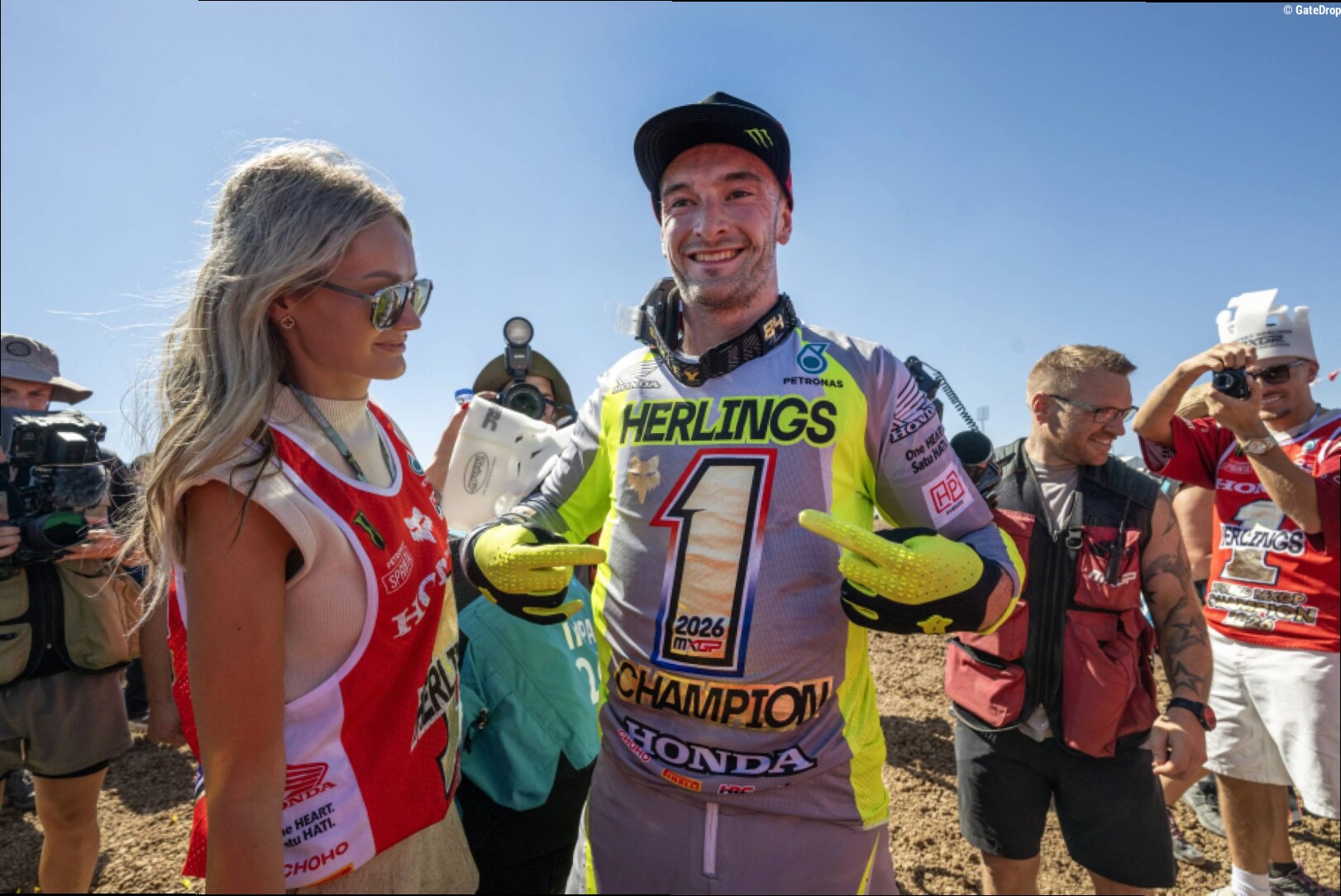 Jeffrey Herlings on winning his sixth world title