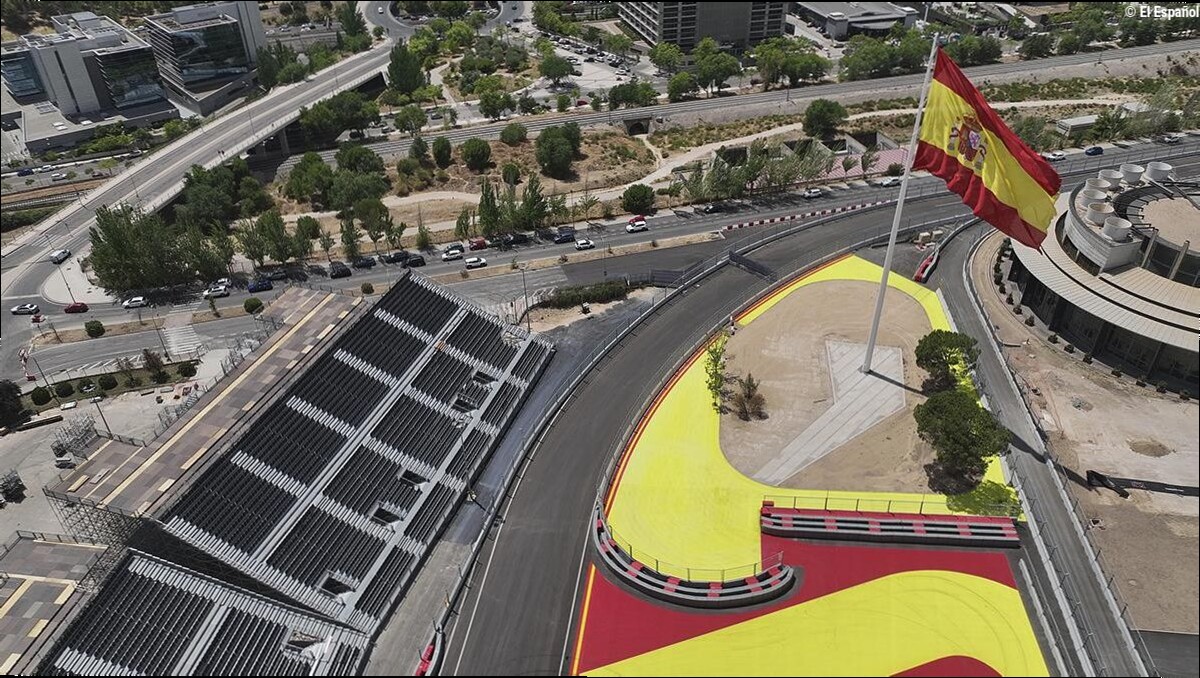 Llega MadRing: el estreno del circuito híbrido de F1 de Madrid con 5,47 kms, 22 curvas y hasta 340 km/h de velocidad punta