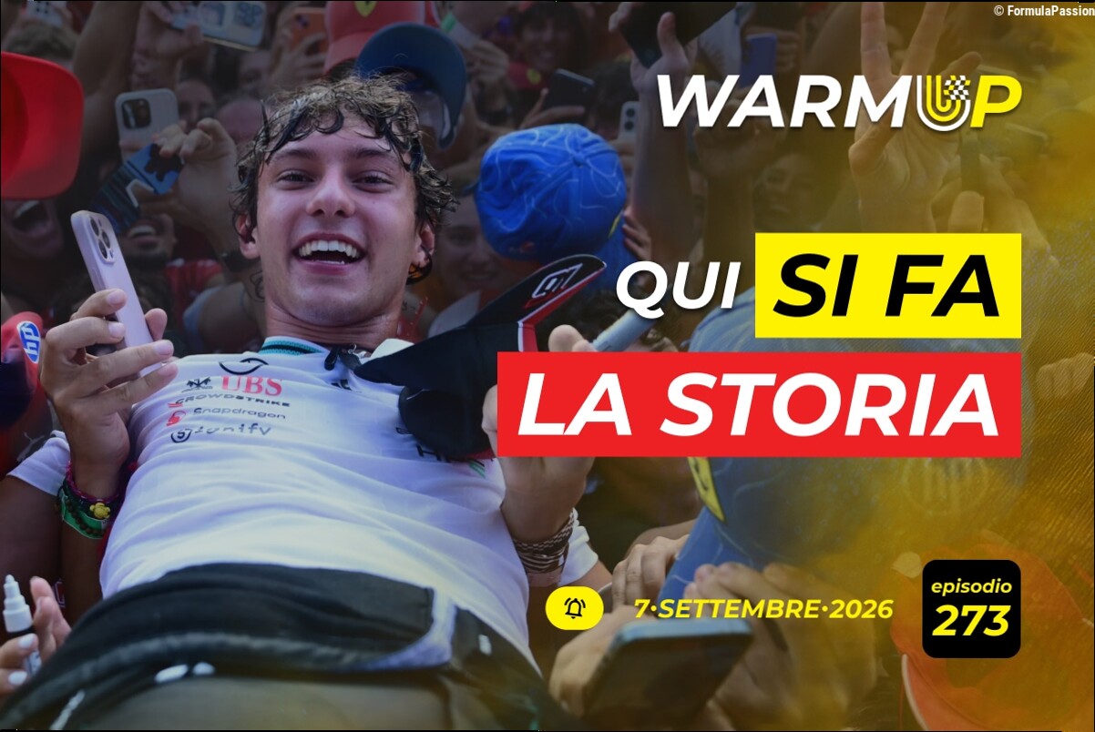 Kimi Antonelli, un italiano a Monza 60 anni dopo e le altre news del 7/9 | WarmUp F1 Podcast #273