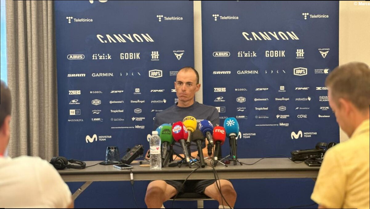 Enric Mas: "No temo a la crono porque es uno de los 21 días de LaVuelta"