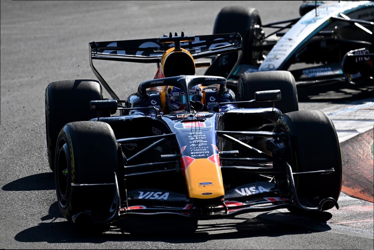 Cómo intentó Verstappen compensar el sentirse "como una tortuga" ante Mercedes