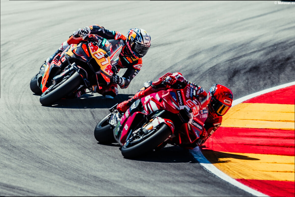 Haro: «Si hay alguien que le ha abierto la puerta en Ducati a Acosta, es Marc Márquez»