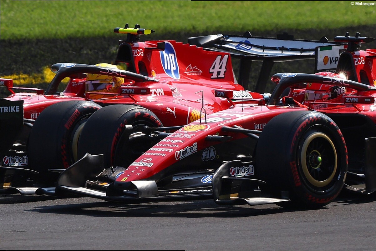 Vasseur sentencia el encontronazo entre Leclerc y Hamilton en Monza: "Habrá que decidir"