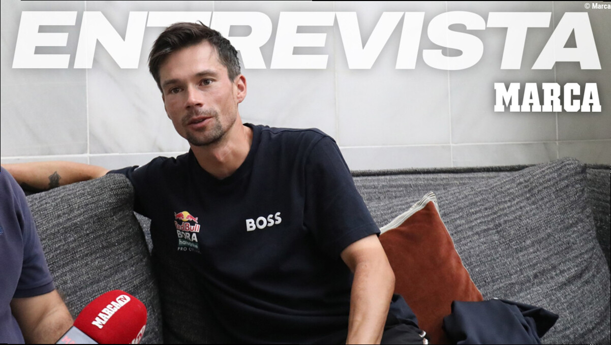 Primoz Roglic, el rey de LaVuelta que amenaza La Roja de Enric Mas: "Estoy en el escenario perfecto"