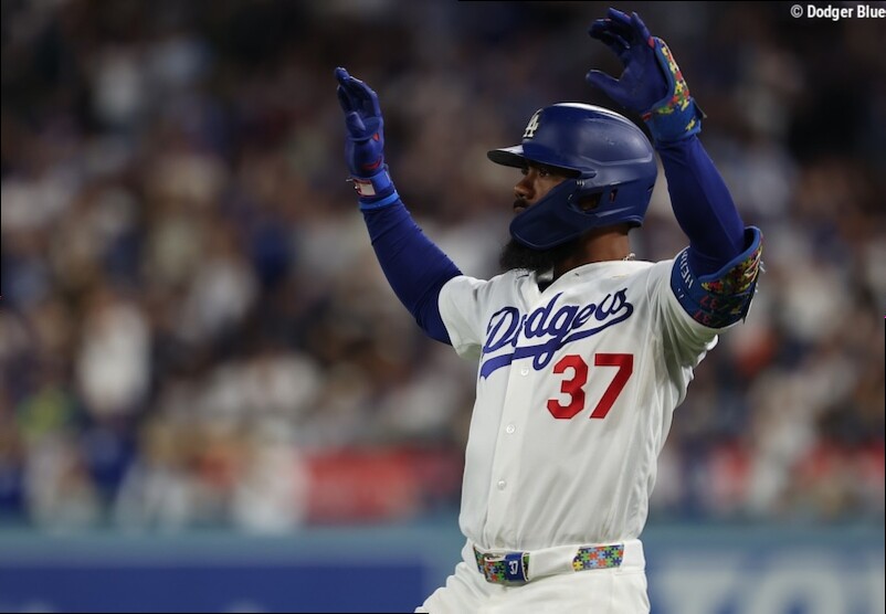 Recap: Teoscar Hernández Leads Dodgers To 5th Consecutive Win Despite Being 3-Hit