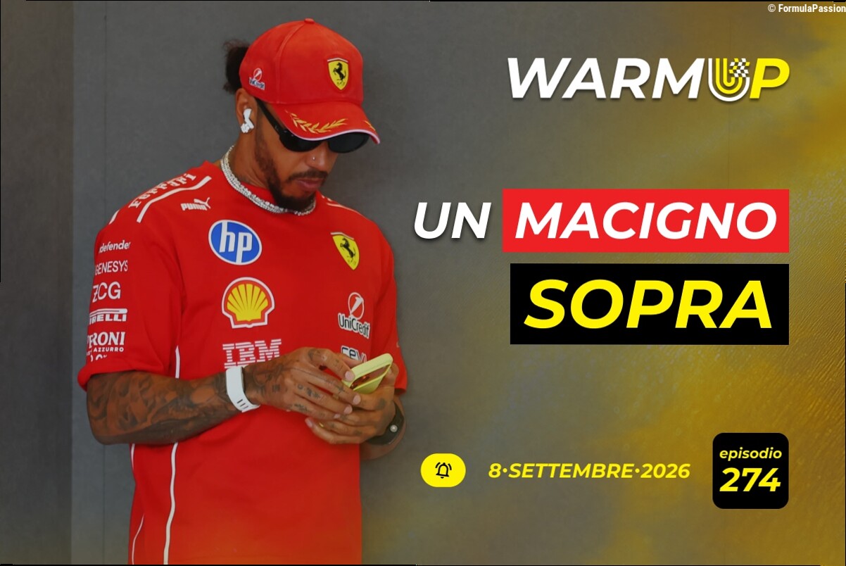 Hamilton attacca Vasseur poi volta pagina, e le altre news del 8/9 | WarmUp F1 Podcast #274