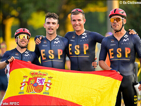 Arriortua-Aristi y SansÃ³-Teruel logran un histÃ³rico doblete espaÃ±ol en el Mundial de Huntsville