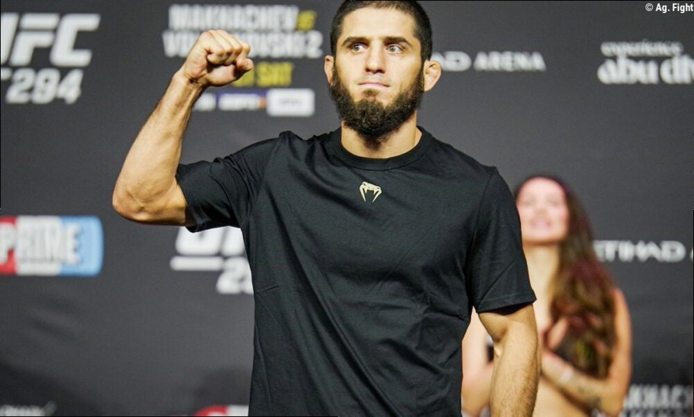 Makhachev aposta em volta por cima de Topuria no UFC: "Talvez vire campeão de novo"