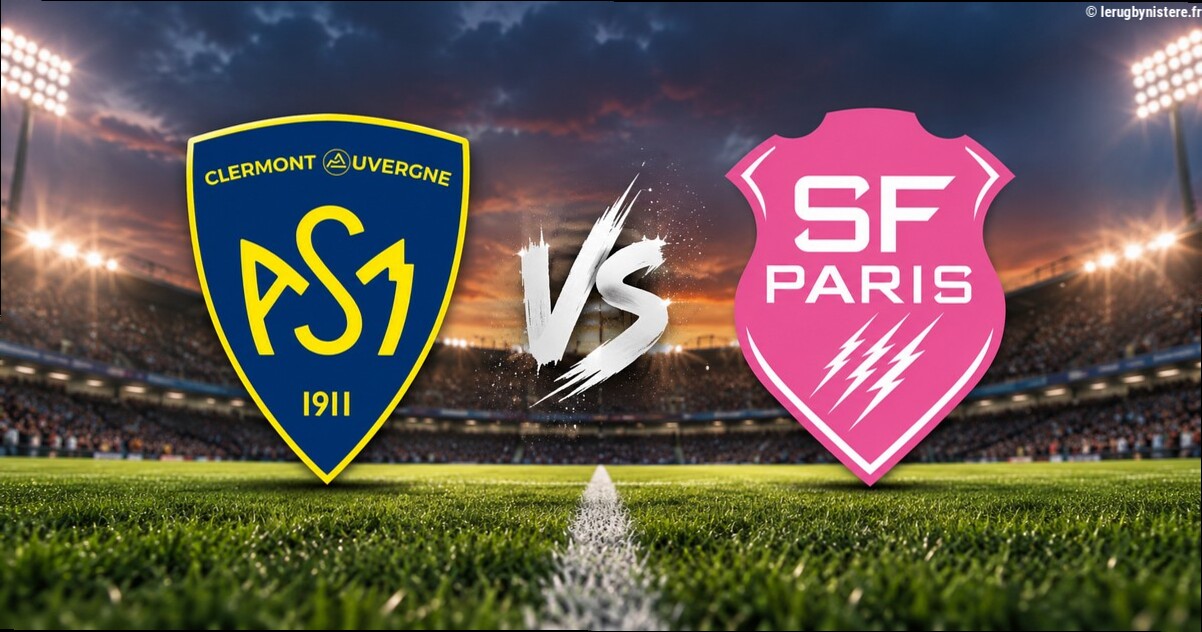 Clermont - Stade Français : à quelle heure et sur quelle chaîne suivre la 2e journée de TOP 14 ?