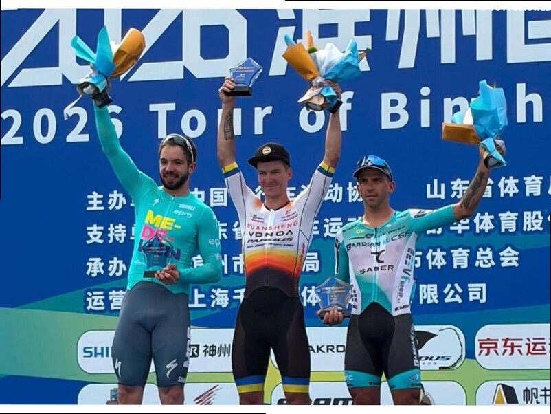 TOUR OF BINZHOU, VITTORIA A SORPRESA DELL'UCRAINO SYDOR. 3° ZANONCELLO, 6° CATALDO