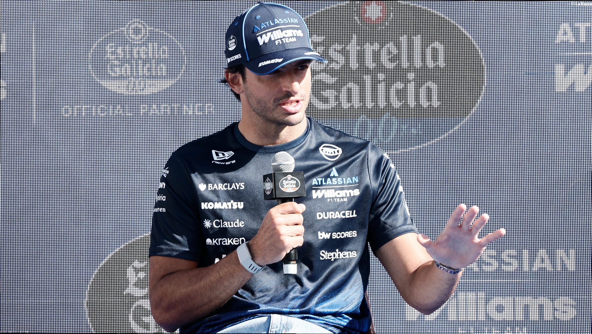 Carlos Sainz: "Jamás imaginé correr un Gran Premio en Madrid"