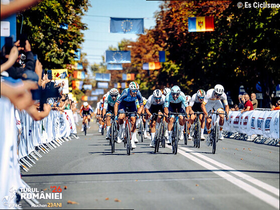 Vuelta a RumanÃ­a: Radoslaw Fratczak gana la primera etapa y se viste de amarillo