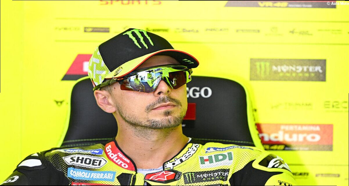 MotoGP : Fabio Di Giannantonio rend un hommage bouleversant à Valentino Rossi avant de quitter VR46