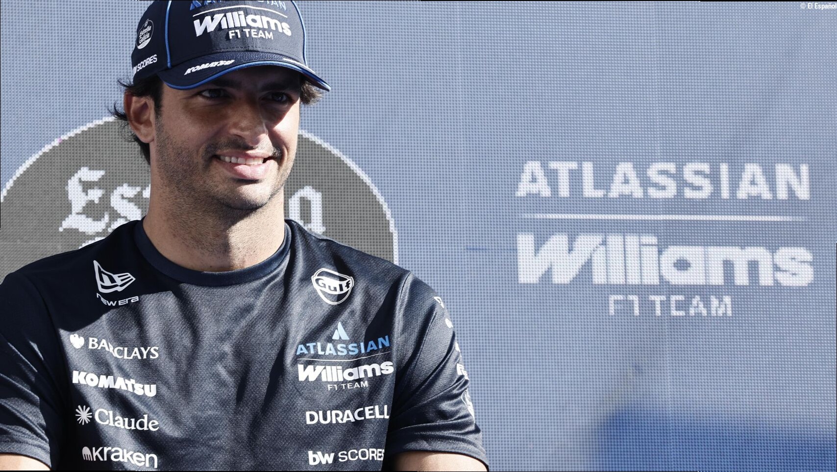 "Lo único que imagino es ganar aquí en el futuro": la agridulce vuelta a casa de un Carlos Sainz maniatado por Williams
