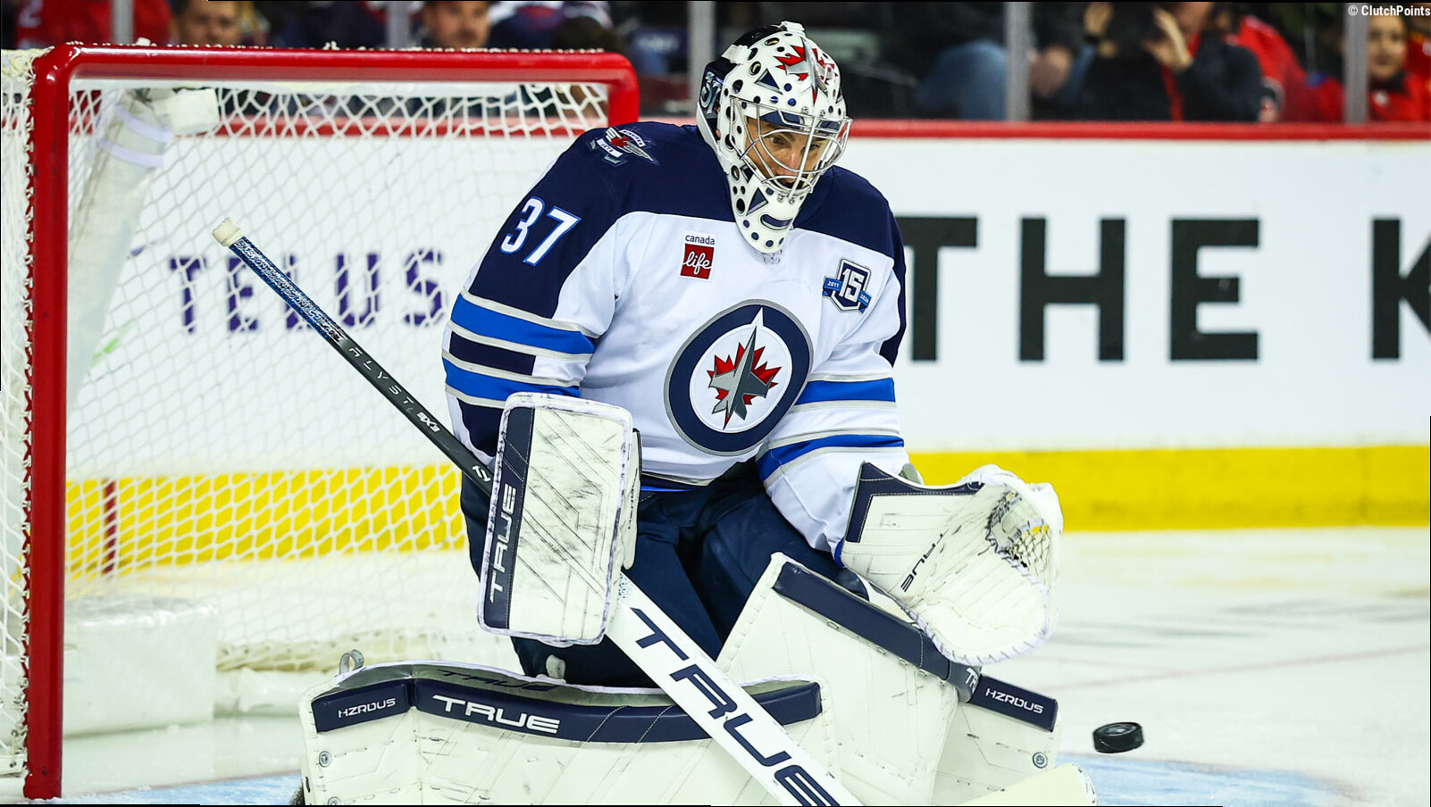 Connor Hellebuyck trade rumors brushed aside by Jets captain