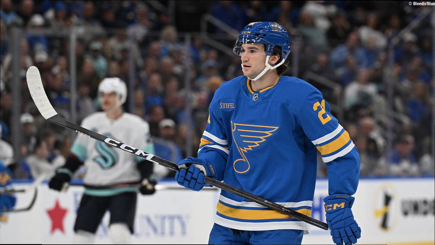 The Blues need to have another "Snuggerud situation" happen in 2026-27