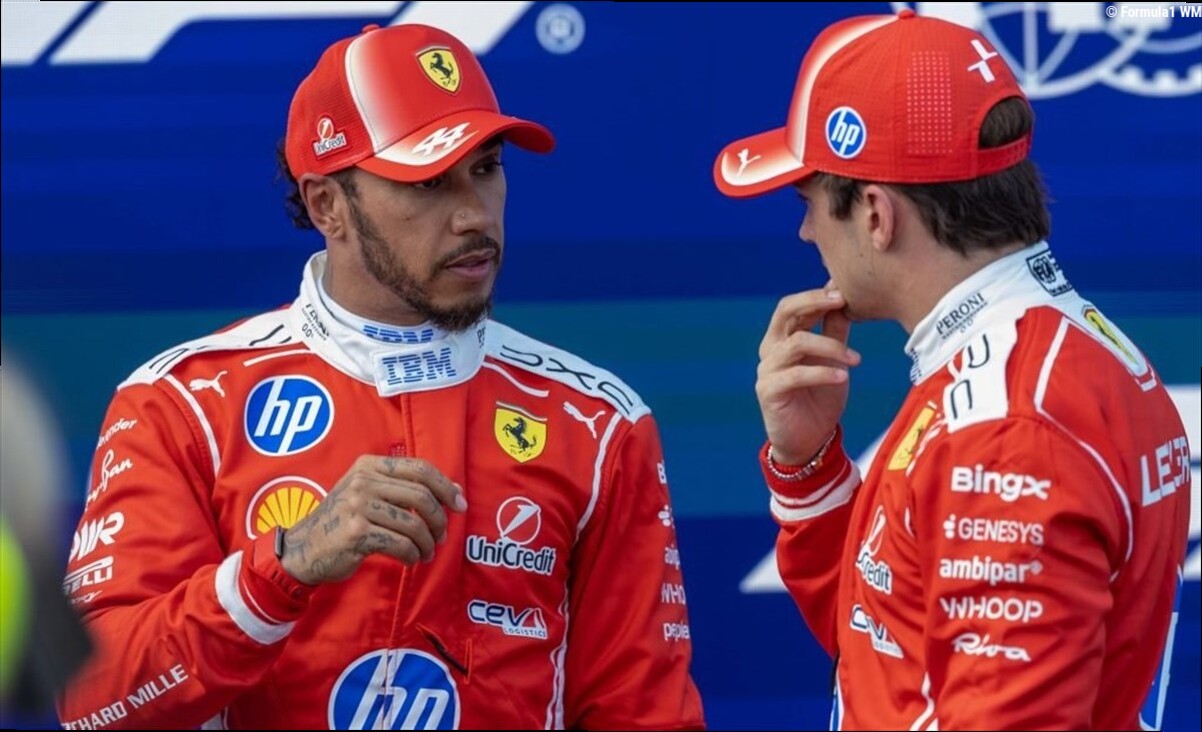 Ferrari, Leclerc sotto accusa per non aver trattato Hamilton «Come un compagno»