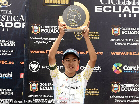 Bladimir Huera gana la cuarta etapa y Bayron GuamÃ¡ sigue lÃ­der de la Vuelta a Ecuador 2026