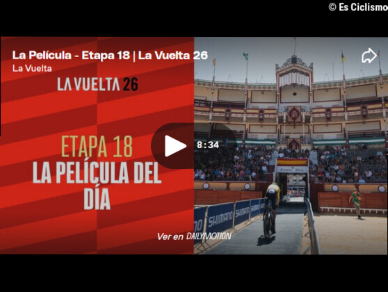 VÃ­deo resumen de la 18Âª etapa de la Vuelta a EspaÃ±a 2026