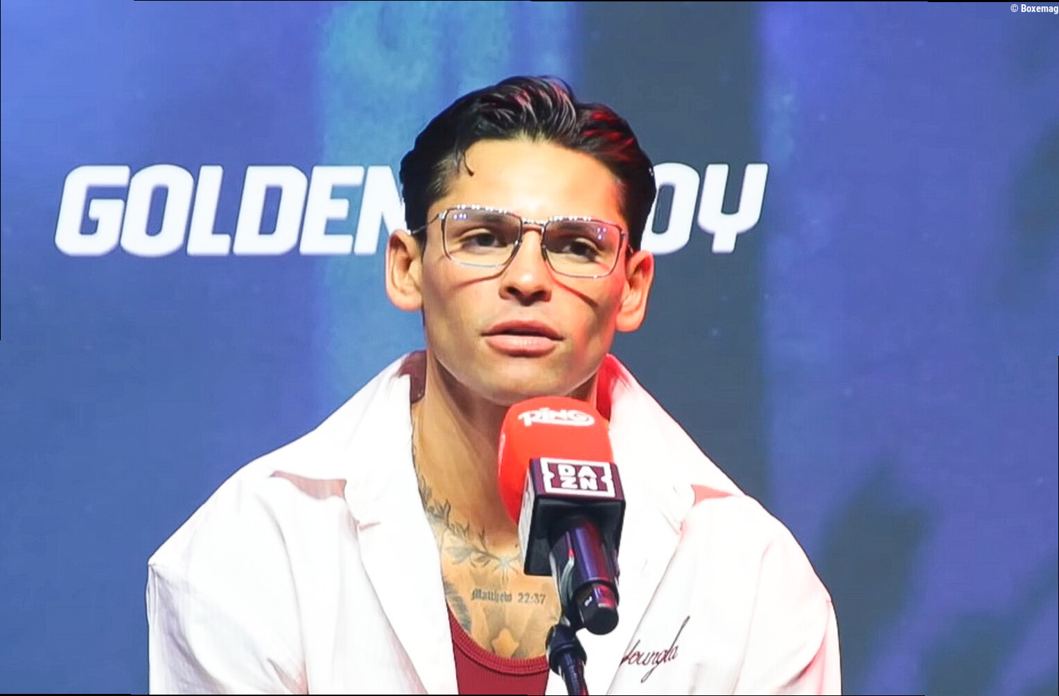 Ryan Garcia explique pourquoi il a fait l'impasse sur le face-à-face d'avant-combat avec Conor Benn