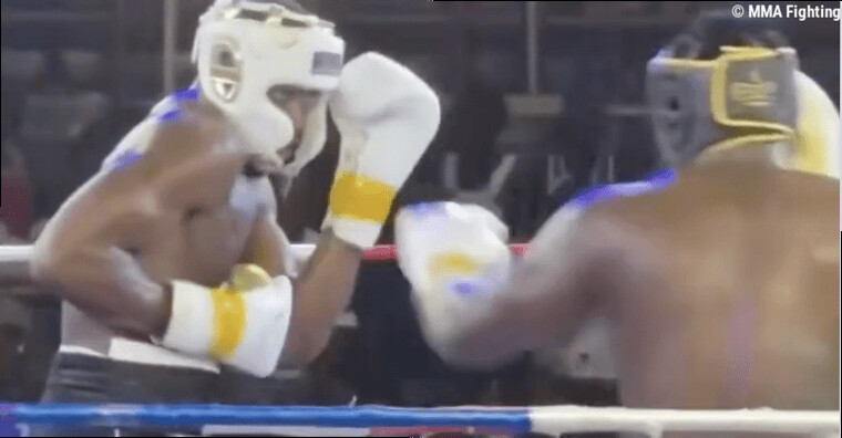 Video: NBA star Jaylen Brown competes in last-minute boxing match in Nigeria