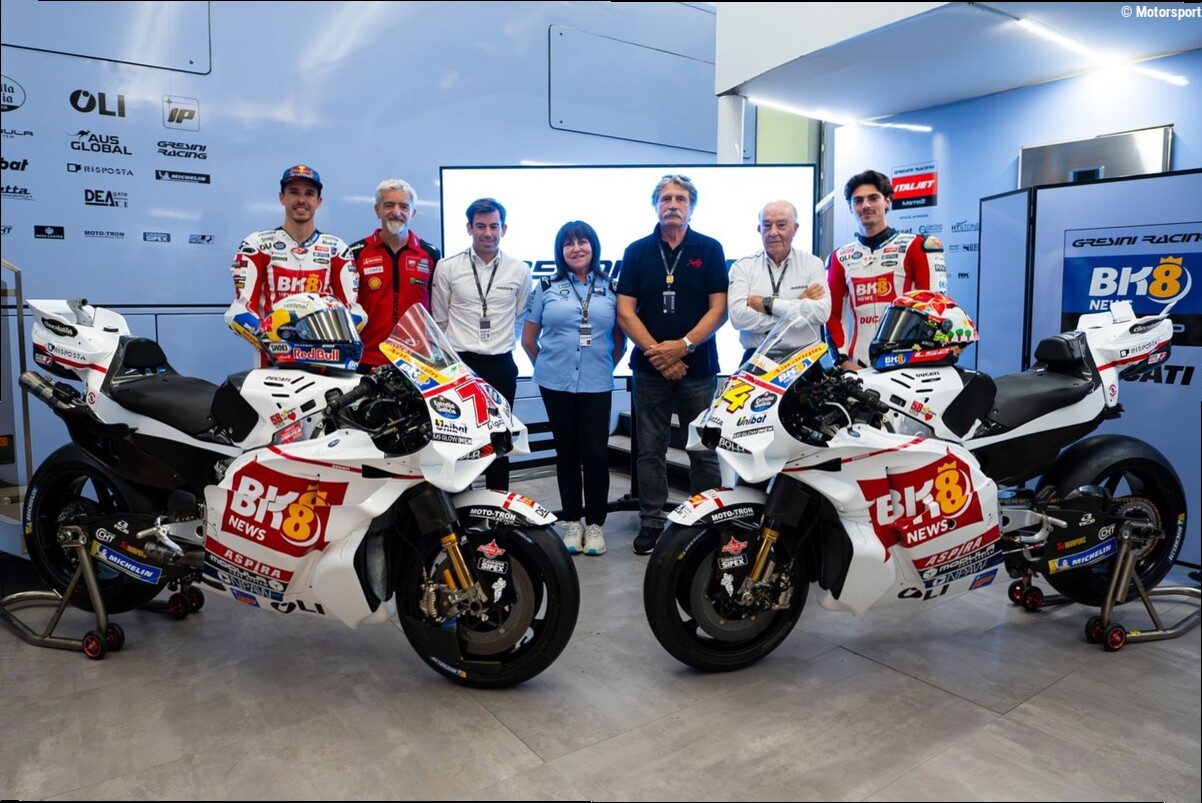 Gresini aura une livrée en hommage à Marco Simoncelli à Misano