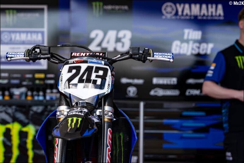 Fin de saison MXGP pour Tim Gajser.