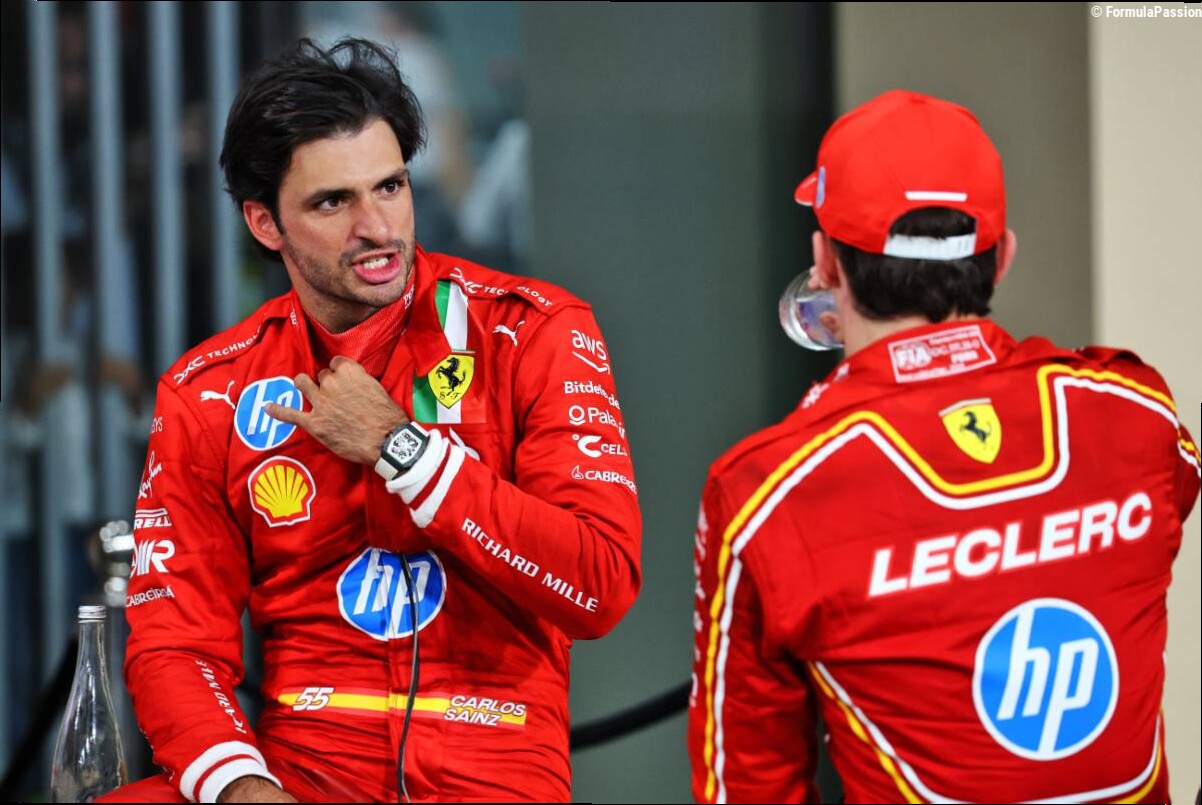 Sainz: "2 o 3 volte l'anno avevo qualche discussione con Leclerc, ma risolvevamo al telefono"
