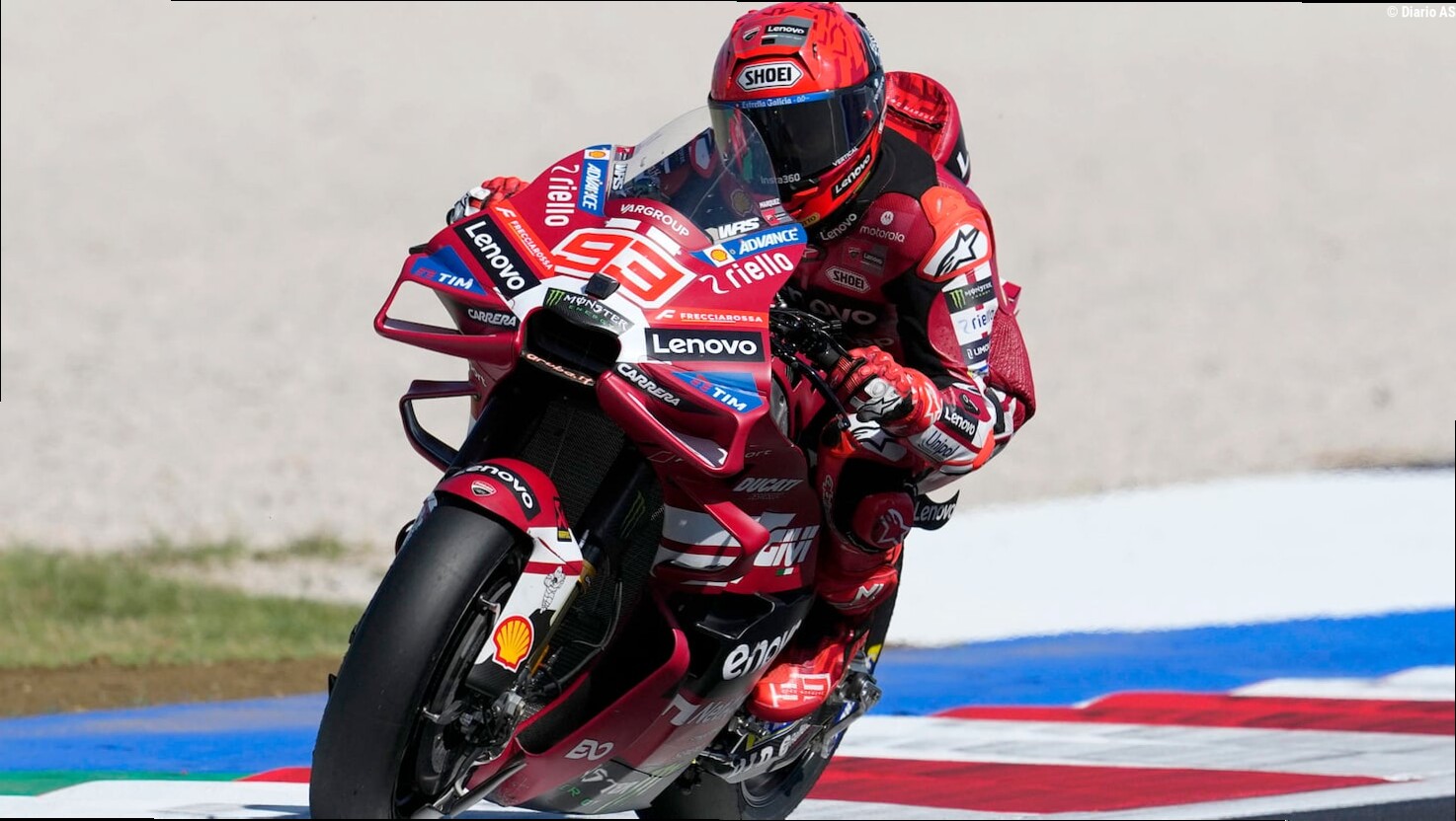 Márquez golpea primero