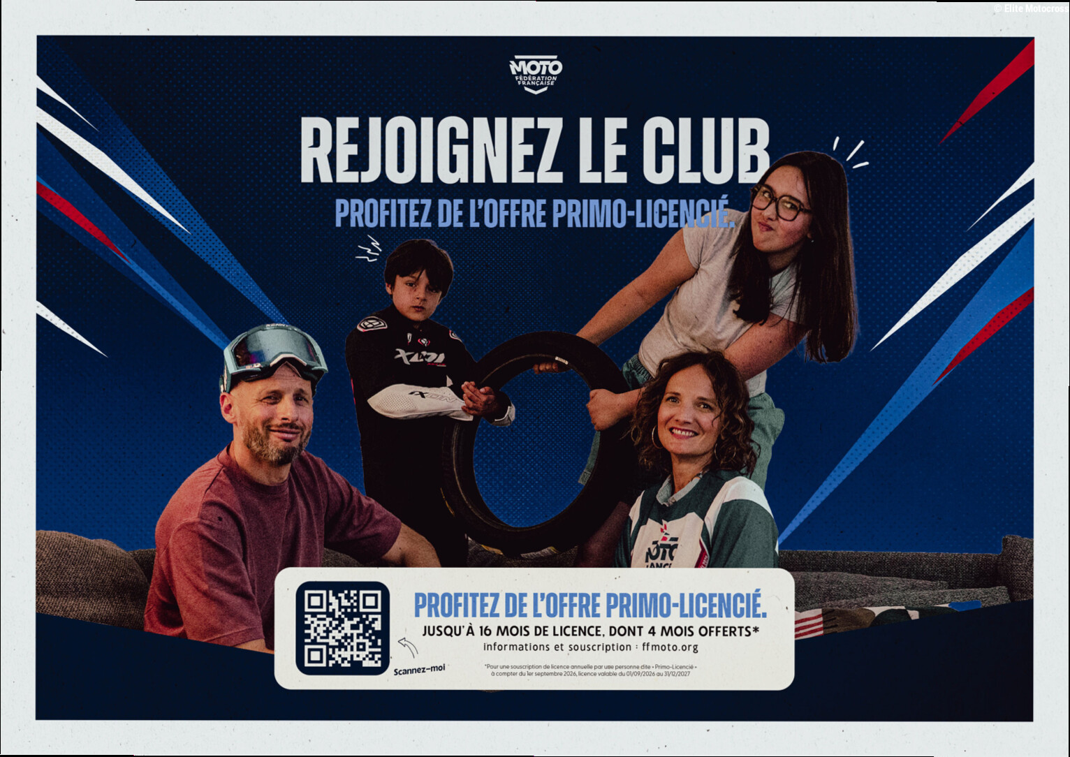 OFFRE PRIMO-LICENCIÉ : JUSQU'À 16 MOIS DE LICENCE DONT 4 OFFERTS !