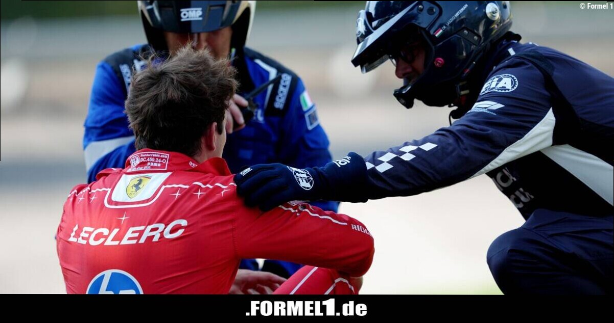 Charles Leclerc: So schlimm waren die Nachwirkungen des Monza-Crashs