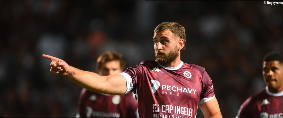 Top 14. Transferts. Pierre Bochaton (UBB) a prolongé son contrat jusqu'en 2030