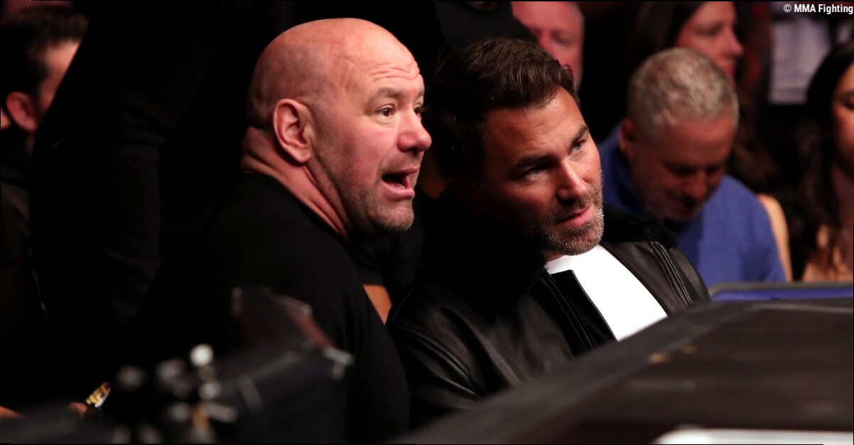 Dana White rips Eddie Hearn for actively sabotaging Tyson Fury vs. Anthony Joshua fight: 'It's the weirdest thing ever'
