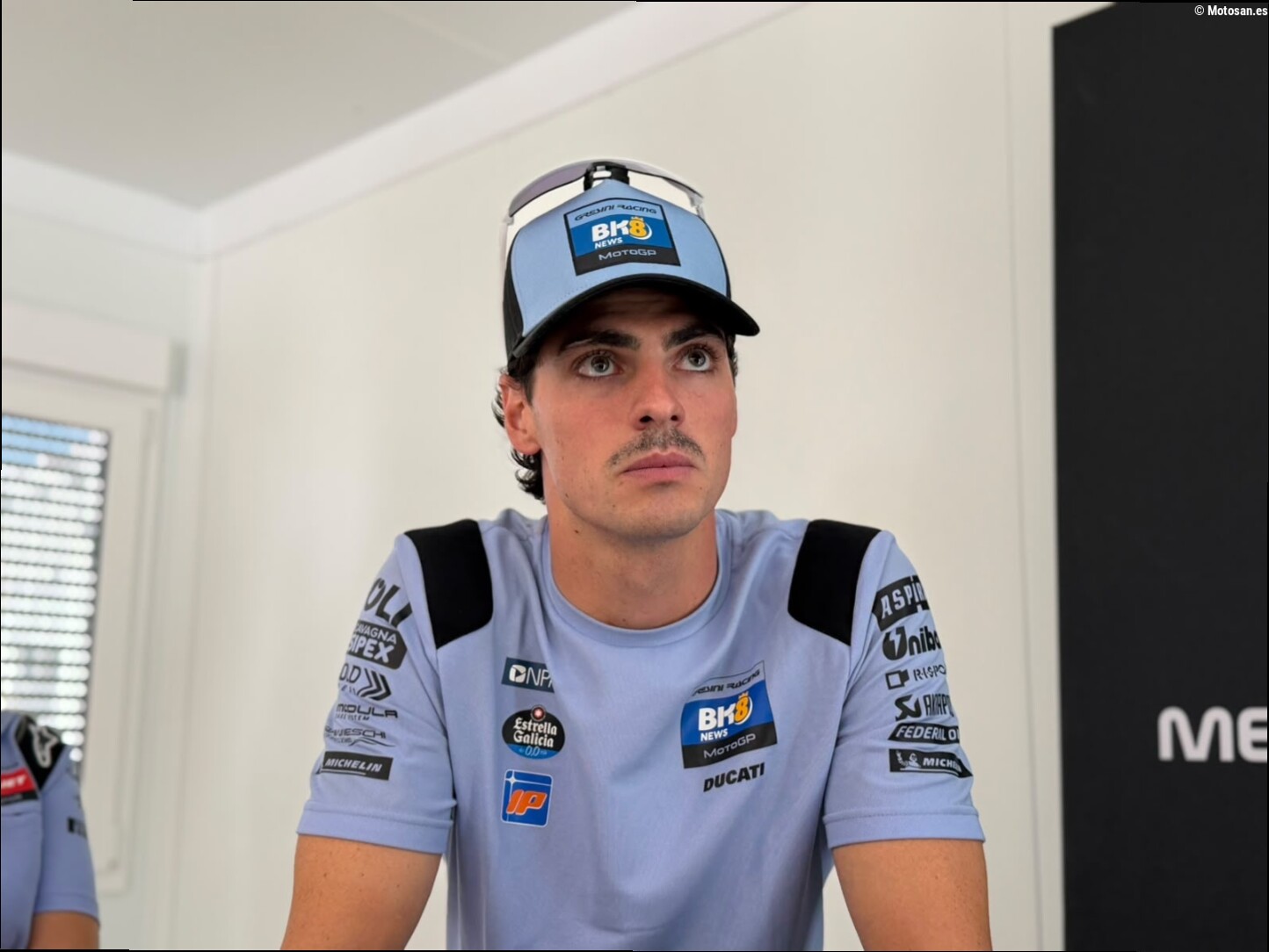 Aldeguer señala al problema que le dejó sin Q2 en Misano: «Estábamos dentro»