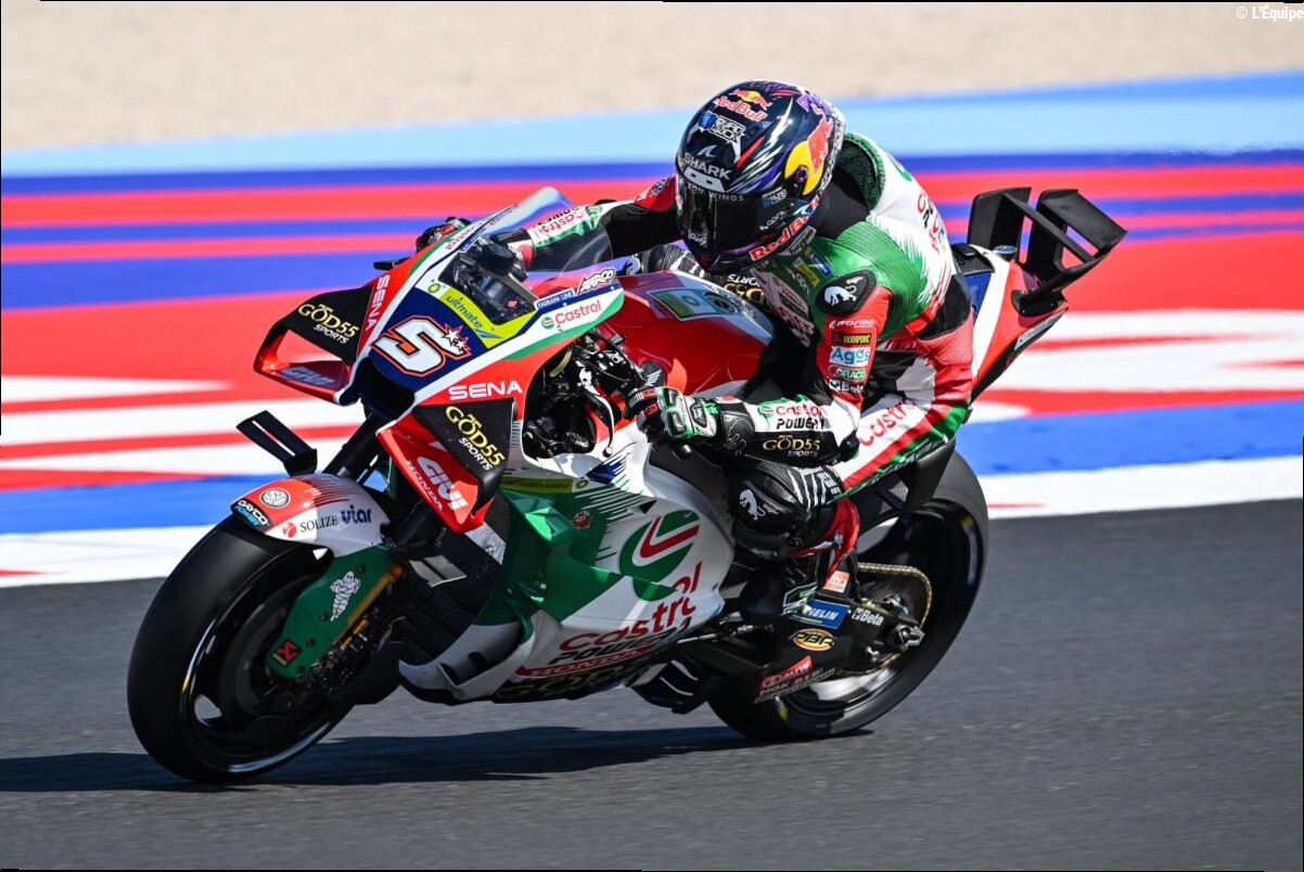 Johann Zarco, 8e des essais du GP de Saint-Marin, a apprécié son premier jour de roulage à Misano : « Heureux d'avoir la vite