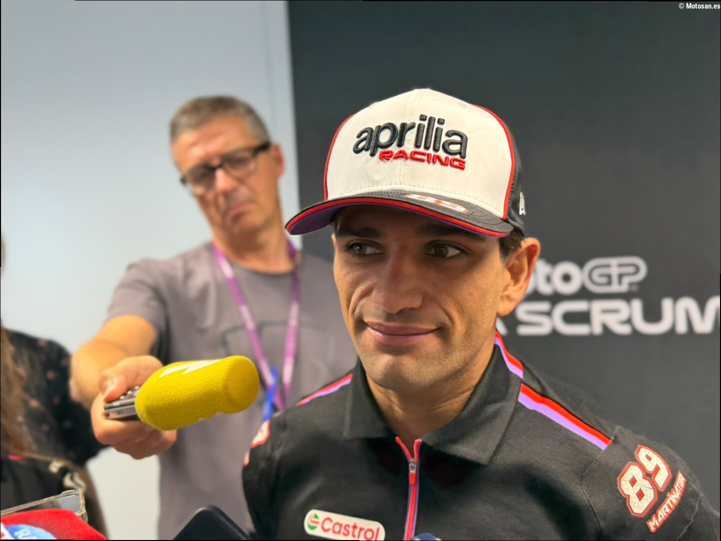 Jorge Martín: «A Bezzecchi le veo un paso por delante»