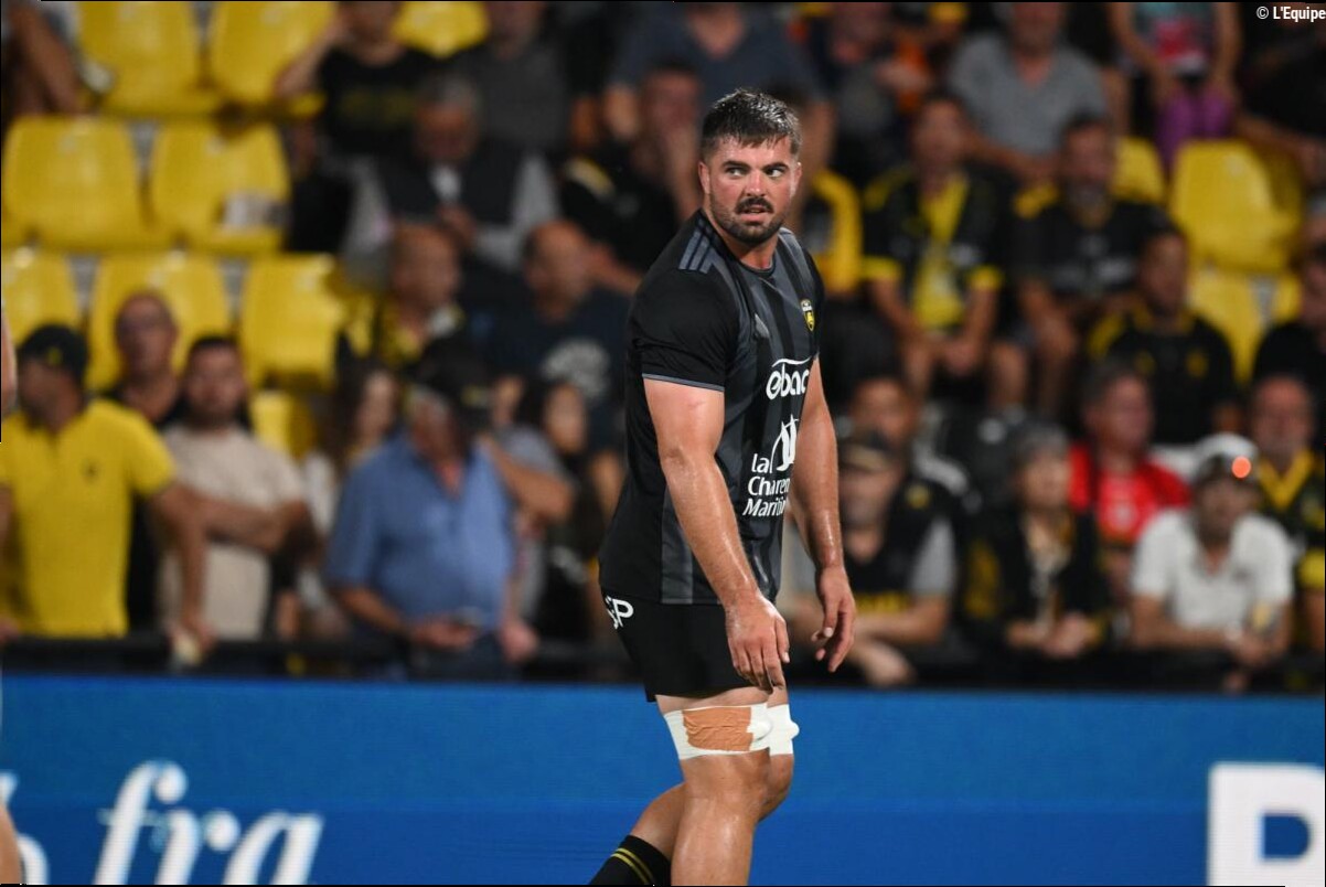 Première en pro pour le jeune Valentin Bouju et de nouveau un banc en 7-1 : la compo de La Rochelle contre Toulon
