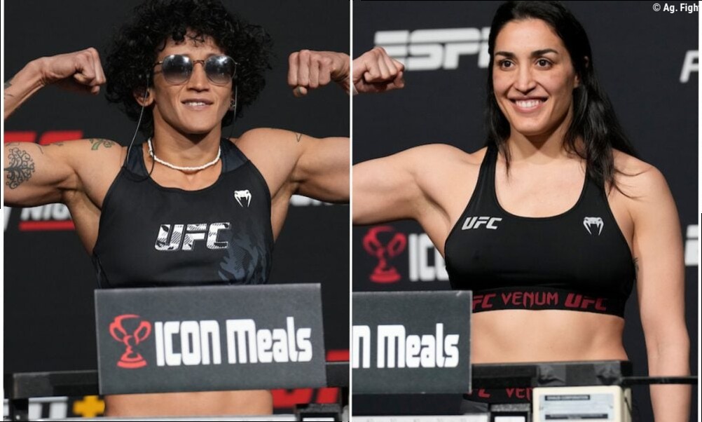 UFC encaminha Virna Jandiroba vs Tatiana Suarez para novembro, em Las Vegas