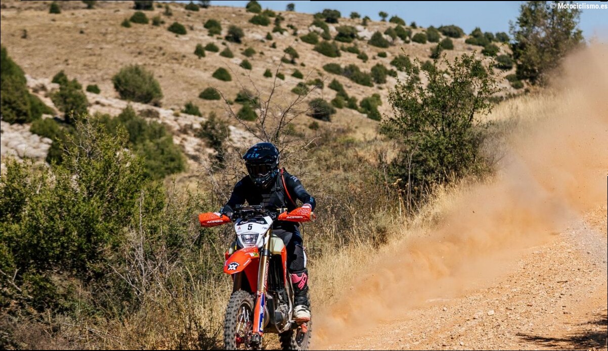 David Braceras (Honda) el más rápido en la prólogo de la Baja España Aragón 2026