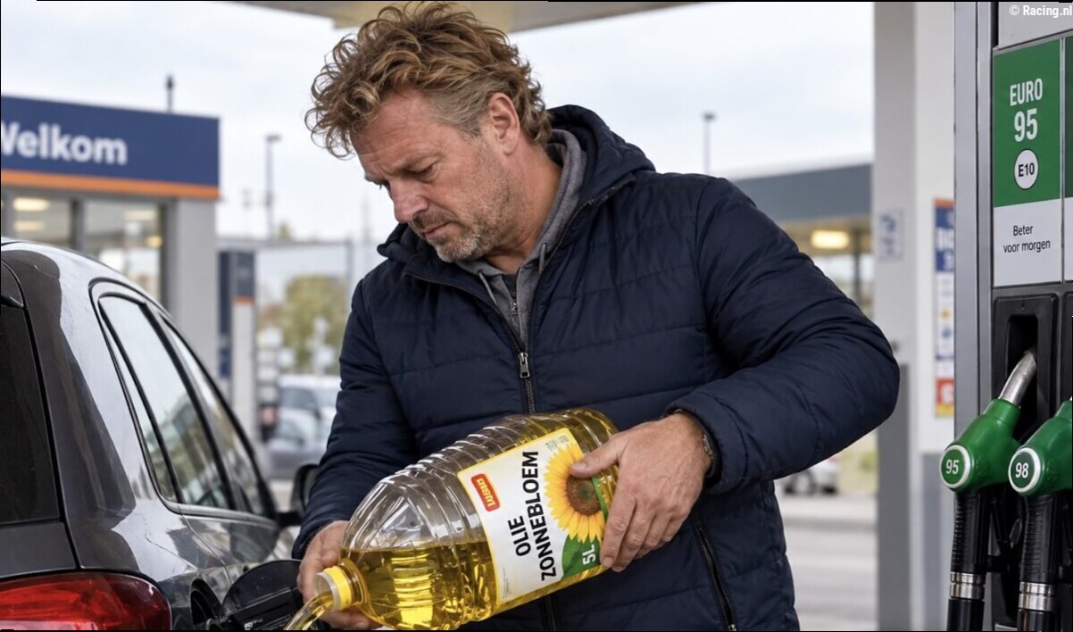 Automobilisten vullen de tank met bakolie om stijgende prijzen tegen te gaan: 'Het ruikt naar loempia'